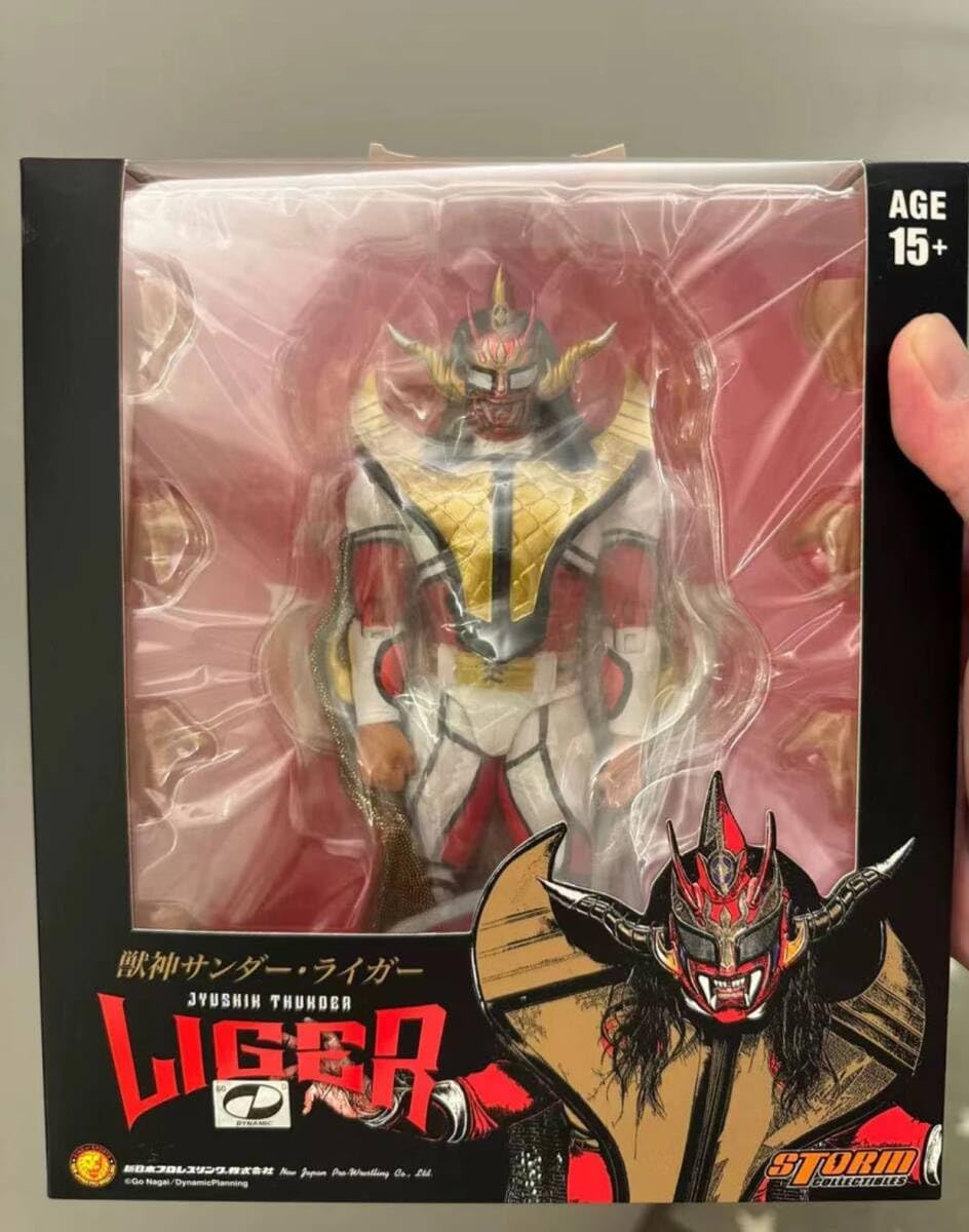 新品・直輸入】獣神サンダーライガー フィギュア （ブラック＆ゴールド）の通販 by wmerch's shop｜ラクマ Storm Collectibles 獣神サンダー・ライガー 新日本プロレスリング 1/12フィギュア