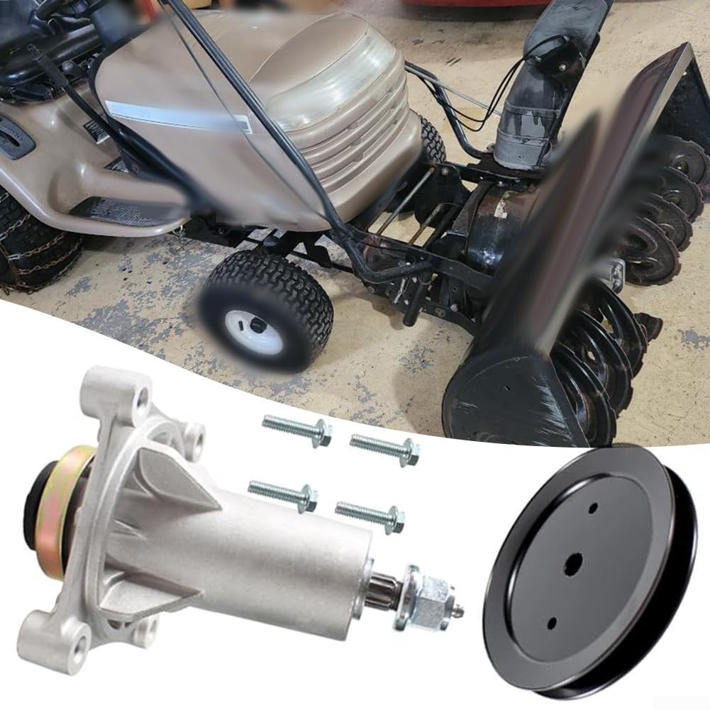 Minhe Conjunto de husillo de tractor para Craftsman 917.288672 917.288673 917.288700 Mantenimiento del cuidado del césped