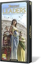 Asmodee 7 Wonders Leaders Expansion, Multi-Award Winning Civilizations Game, 10 Year Old Board Game, 3 to 7 Players, New Edition, 30 Minutes per Game, Spanish