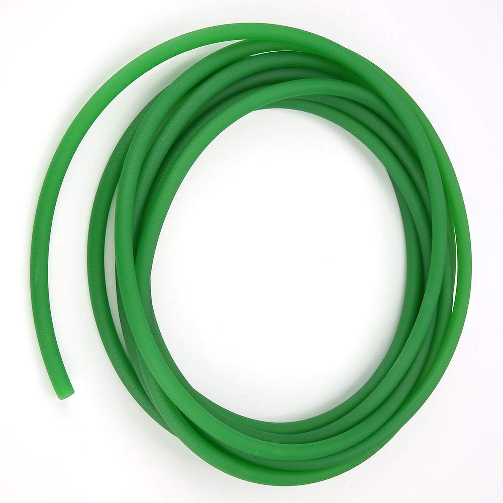 Correa Redonda Poliuretano 8mm x 5m Transmisión Potencia Industrial Cinta Rugosa Resistente Duradera Verde