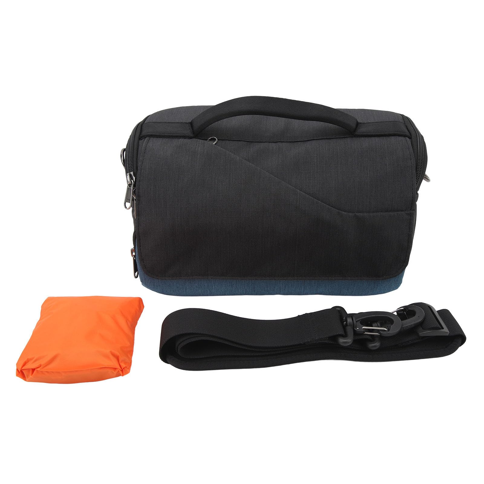 Naroote Bolsa para Cámara SLR, Diseño Acolchado Ligero e Impermeable para Z7 Z8 y Más, Correa de Hombro Ajustable, Almacenamiento Espacioso, 10 Bolsillos (Blue)