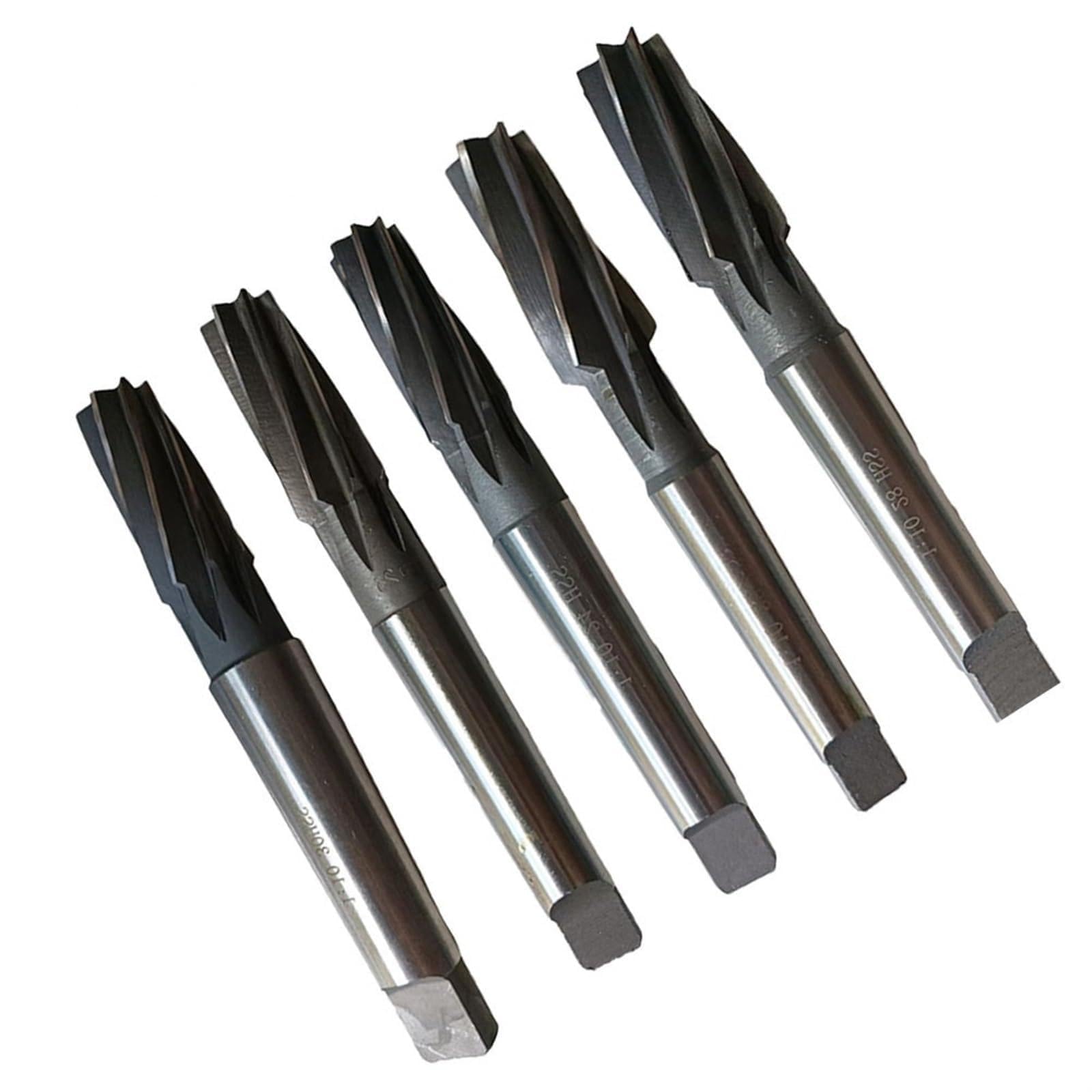 Alesatore manuale for perni conici 1:10 Grado conico Alesatore manuale for perni in lega HSS Acciaio 9XC Lama gambo conico Alesatore for macchine Utensili CNC(28mm)