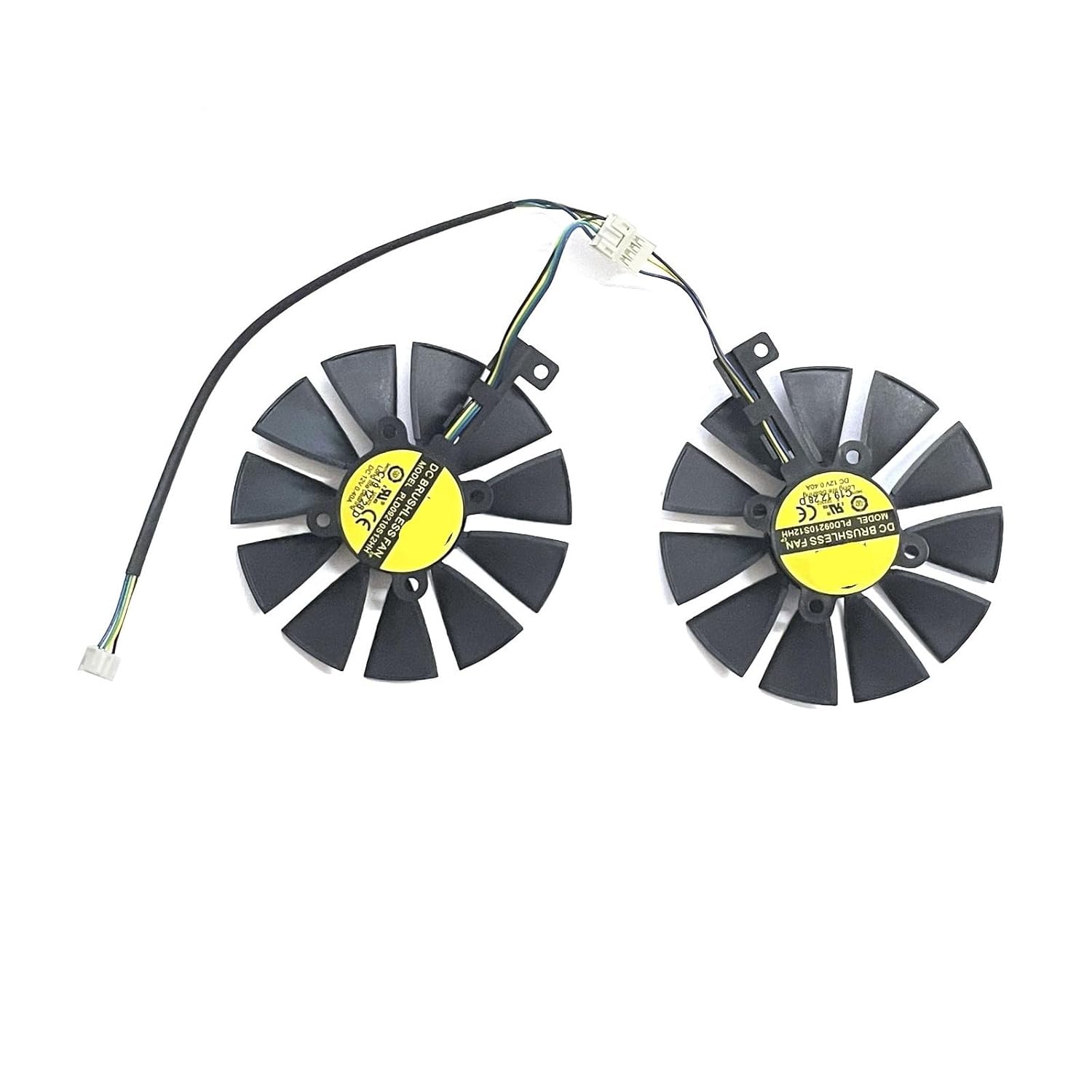 T129215BU PLD09210S12HH RX580 グラフィックカード冷却ファン(PLD09210S12HH)