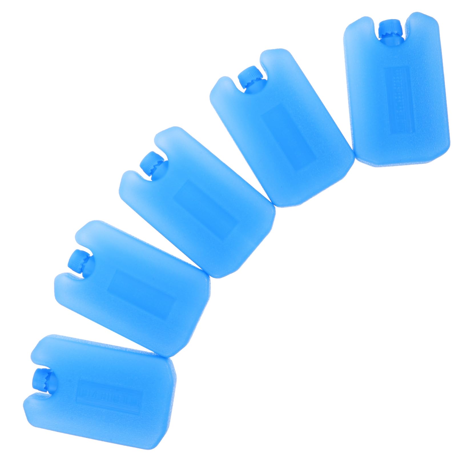 GOOHOCHY 5pcs Reusable Cooler Ice Packs Cooling Plate for Freezer Lunch Boxes for Air Conditioning Fans Portable Ice Storage for Optimal Temperature Control