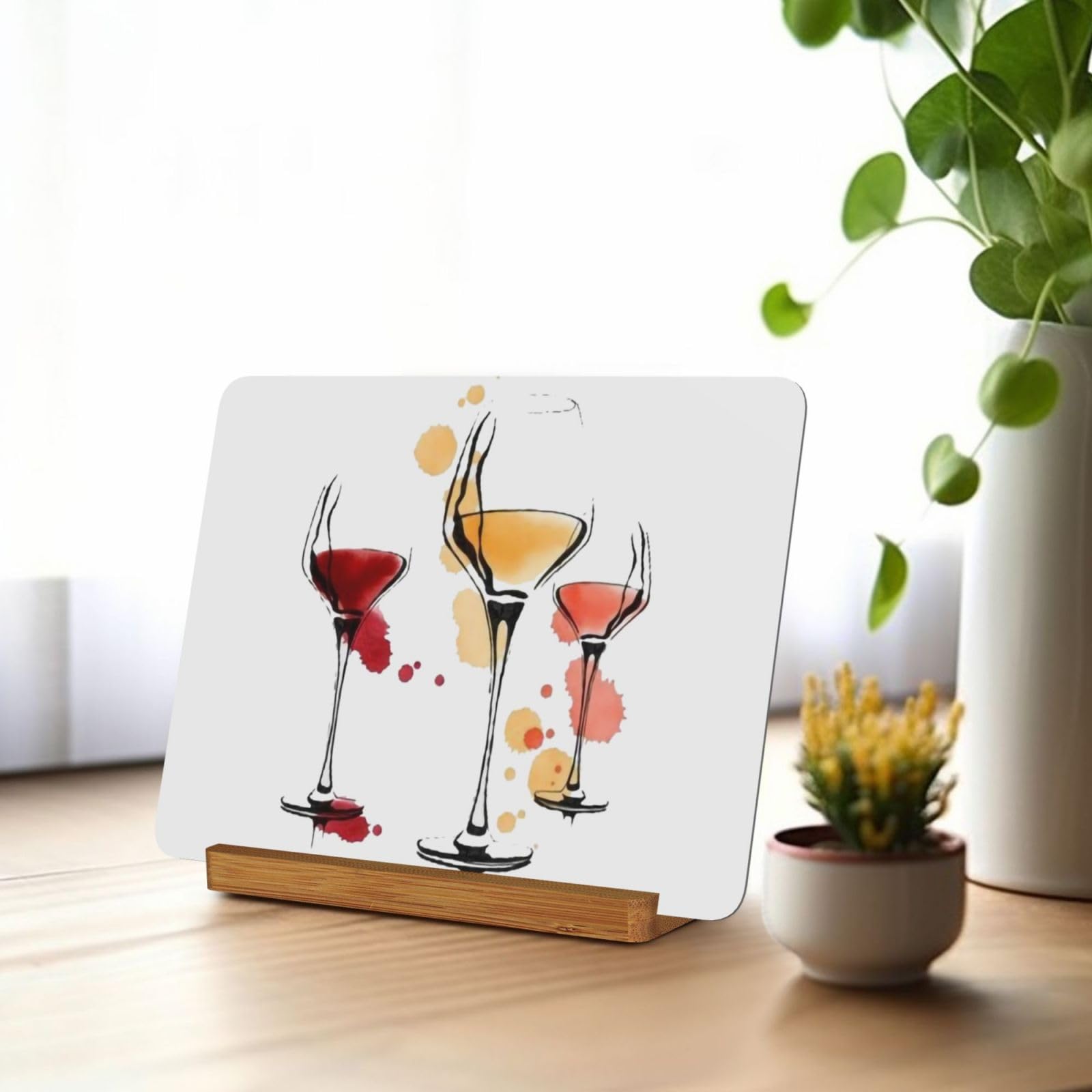 Amazon.co.jp: ワイン イラスト かわいい 金属 アルミニウム 製の写真