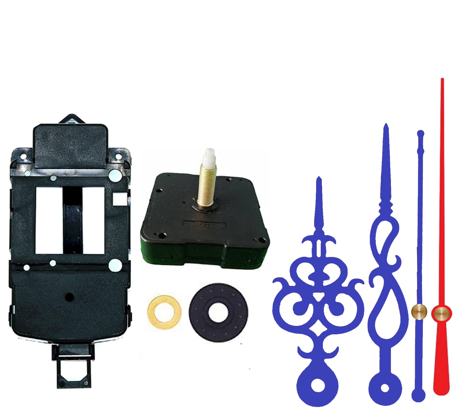 TIK-TIK Pendulum Type Quartz Clock Moviment Mechanism 28 MM Ticking Motor DIY Kit (Bule,Red 1)-picture-11