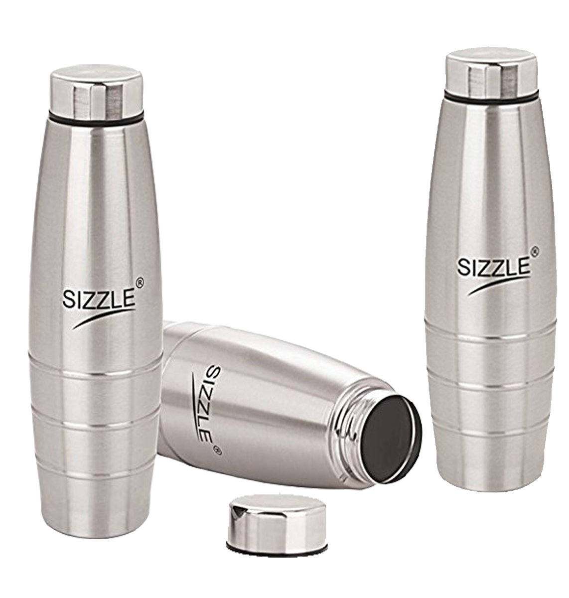 See full amazon price history chart for Sizzle Stainless Steel Fridge Water Bottle 1000ml 3pc Set Sizzle Stainless Steel Fridge Water Bottle 1000ml 3pc Set (B06WVCGPBL) Amazon Price History, Amazon Price Tracker