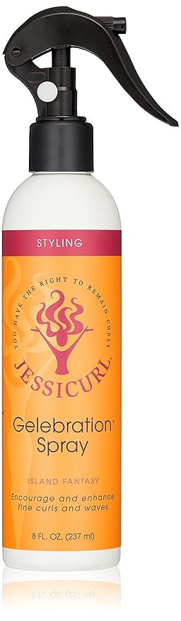 Jessicurl Gelebration Spray, Island Fantasy, 8 Fluid Ounce