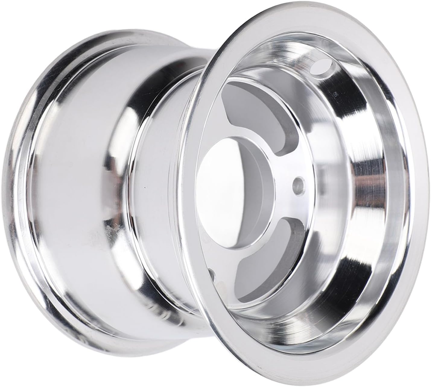 6 Inch ATV Wheel Rim Durable Rustproof Aluminum Alloy Wheel Rim for Go Karts Cart Racing
