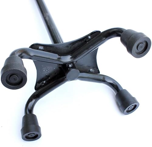 Miniatura 4 de Puntas de goma para bastones  Almohadillas universales de 4 patas de soporte cuádruple para mayor estabilidad  Se adapta a la mayoría de bastones y