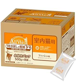 オールウェル　Allwell　猫　吐き戻し軽減　早食いが気になる猫用　フィッシュ Amazon.co.jp: [吐き戻し軽減] All Well(オールウェル