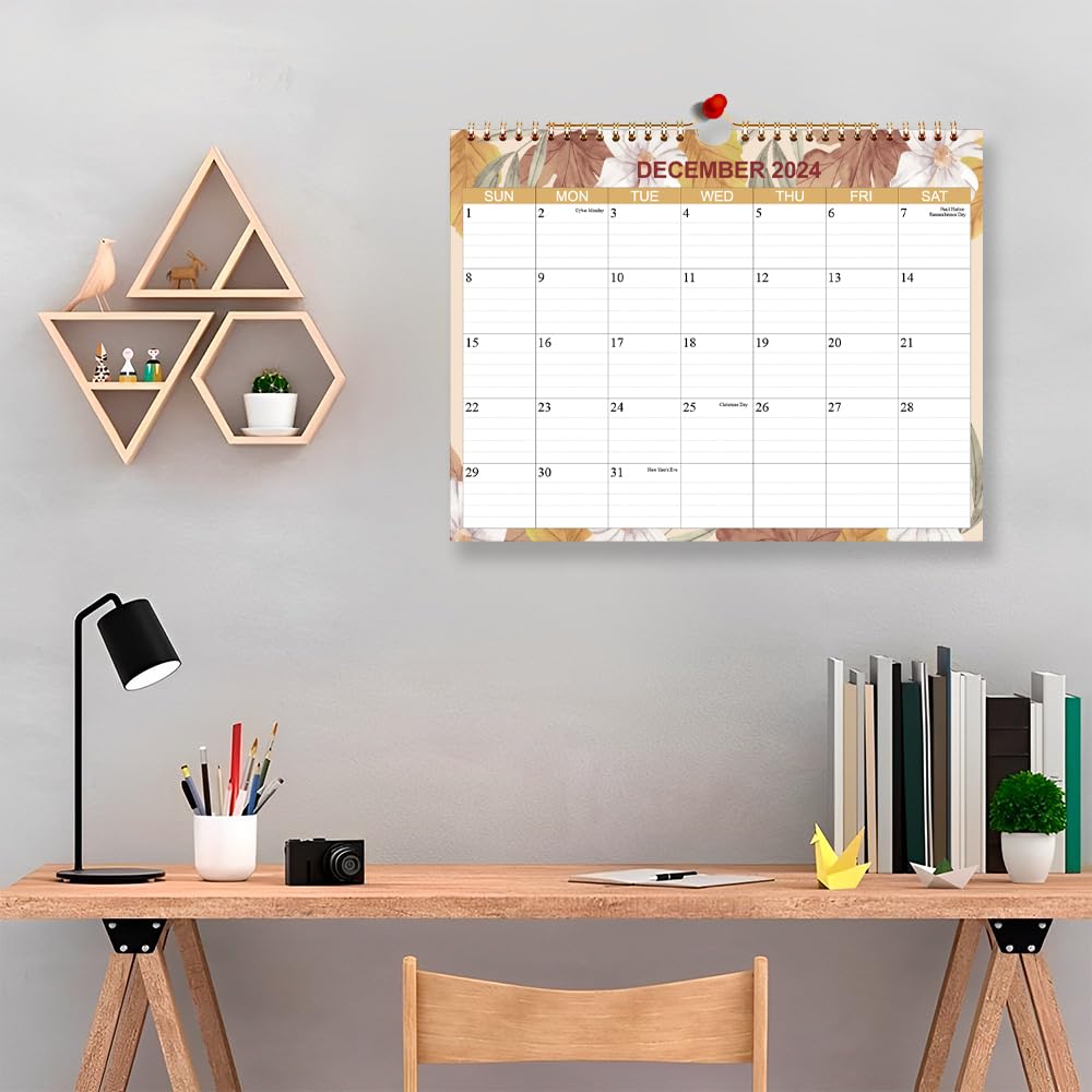 Amazon.co.jp: 2025年カレンダー - 壁掛けカレンダー 2025-2026年 2024