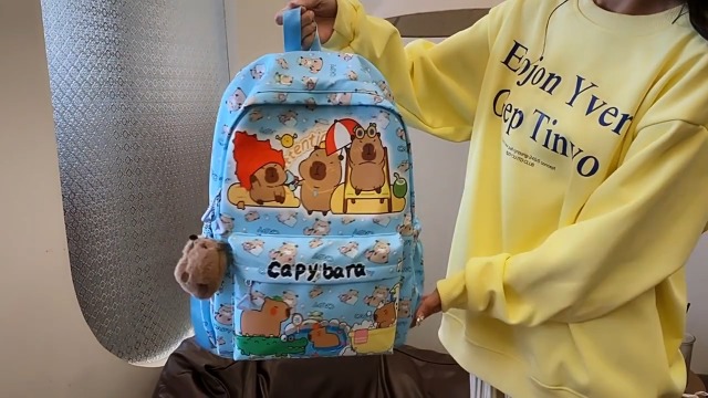 Zaino per capibara Zaino per capibara Zaino per capibara Astuccio per mate Astuccio per penne Zaino Capy Bara di grande capacà  26