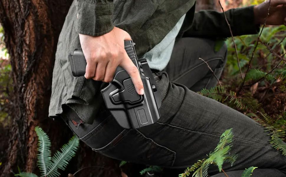 Image of G&F Compact Version Universal Adjustable Holster Small to Big Size Pistol Fit