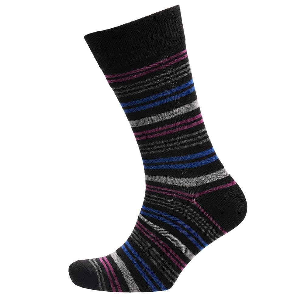 A2Z Herren-Socken, 3er-Pack, weiches Argyle- und Streifendesign, atmungsaktiv, warm, Winter-Lounge-Socken, bequeme Passform, geruchsreduzierend, für Herren, Arbeit, Freizeit, Alltag, Größe 39 bis 45