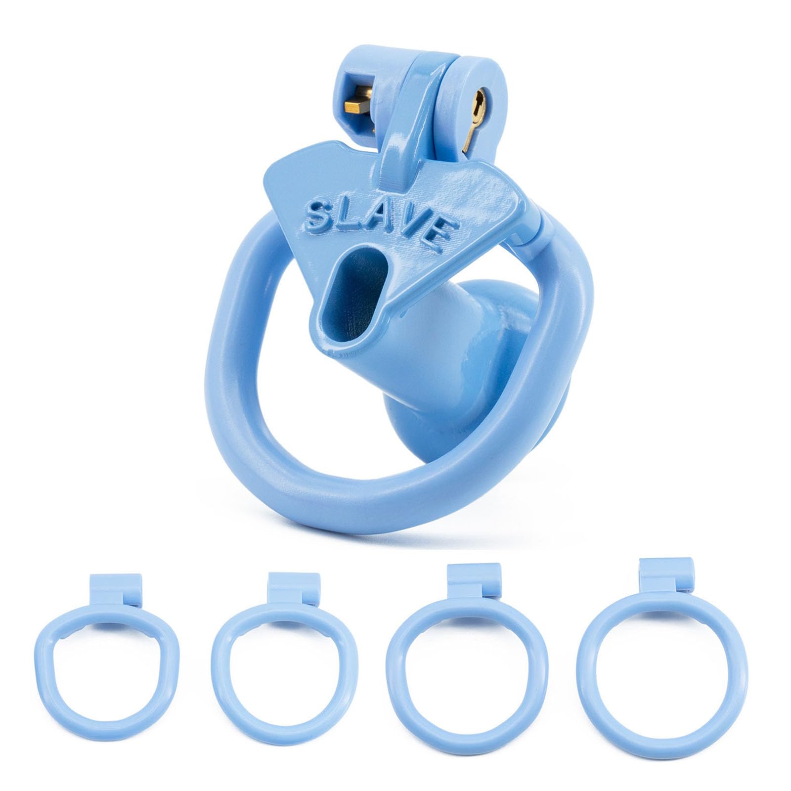 Jaula de Entrenamiento de Resina para Hombres Set de protección invertido negativo-A223 (Azul, Negativo 4)
