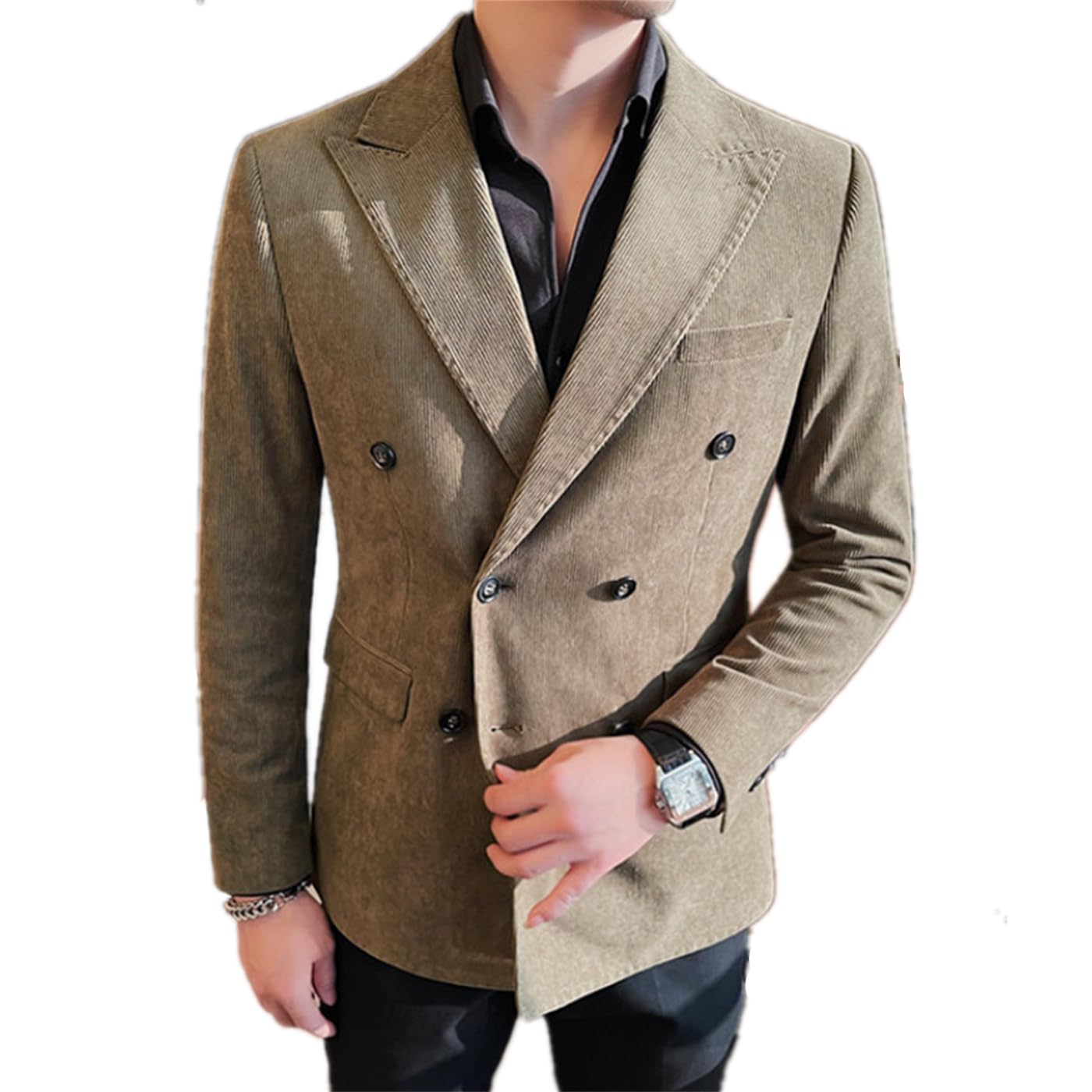 T-JACKET コーデュロイダブル６ボタンジャケット T-JACKET コーデュロイダブル6ボタンジャケット