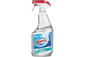 Windex Vinegar Glass Cleaner Spray Bottle - Clean Surfaces & Windows Naturally