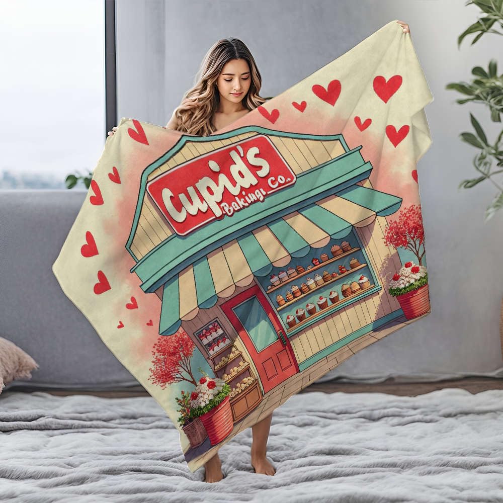 Couverture chauffante flanelle 150x200cm Cupid'S Baking Co.