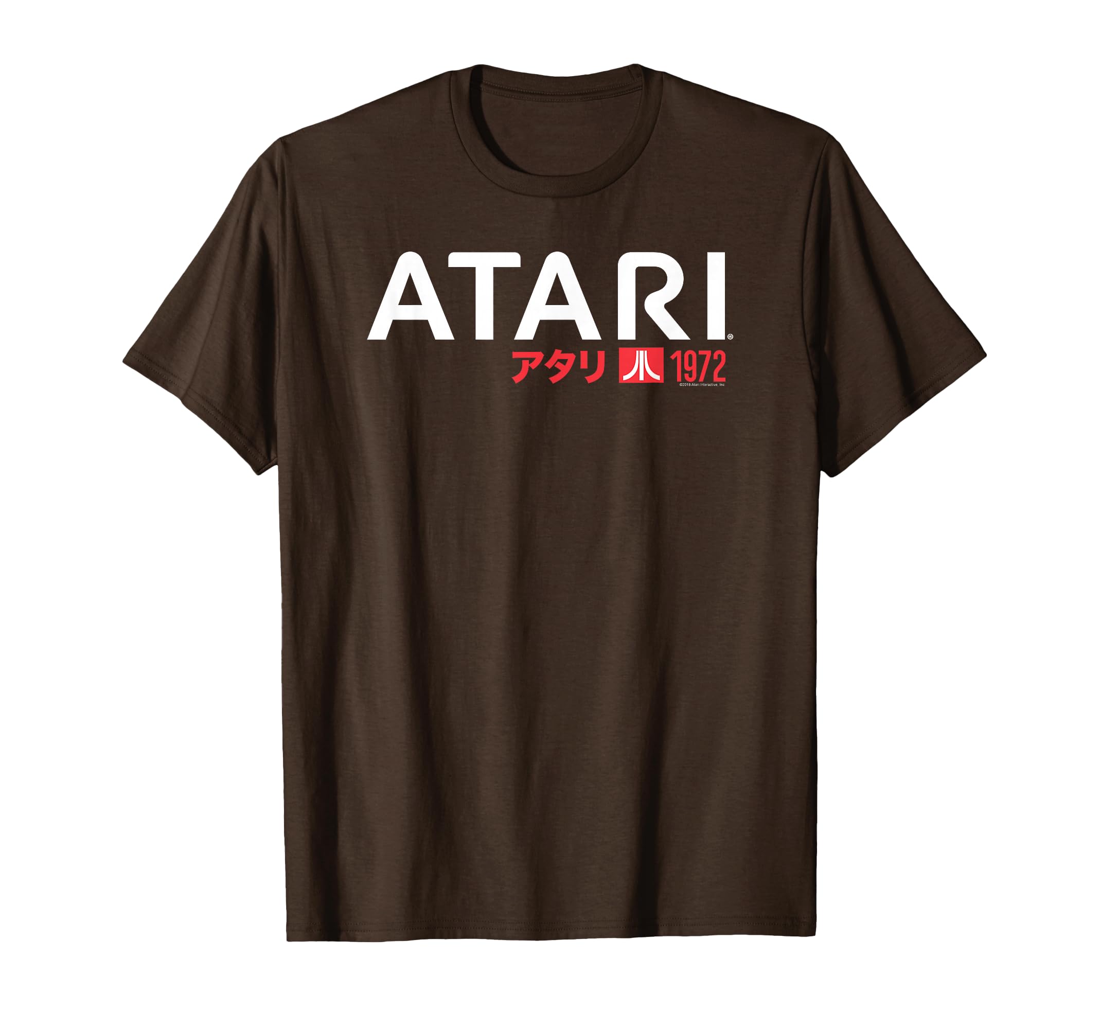 Atari 1972 Japanese Kanji Video Game Logo T-Shirt