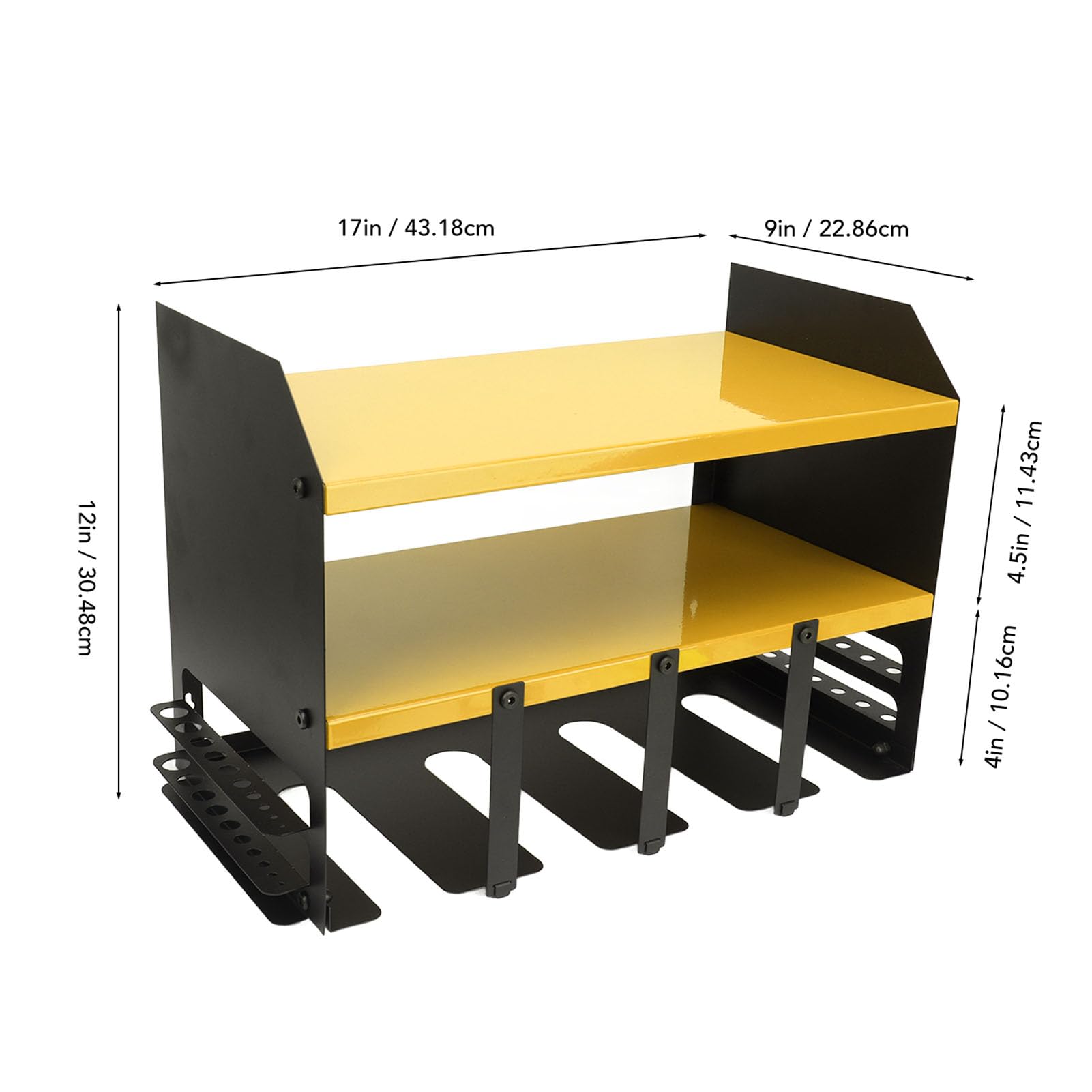 Organizer na Elektronarzędzia, Półka na Elektronarzędzia, Precyzyjny Uchwyt ścienny do Magazynu (BLUE) (BLACK) (czerwony) (YELLOW)
