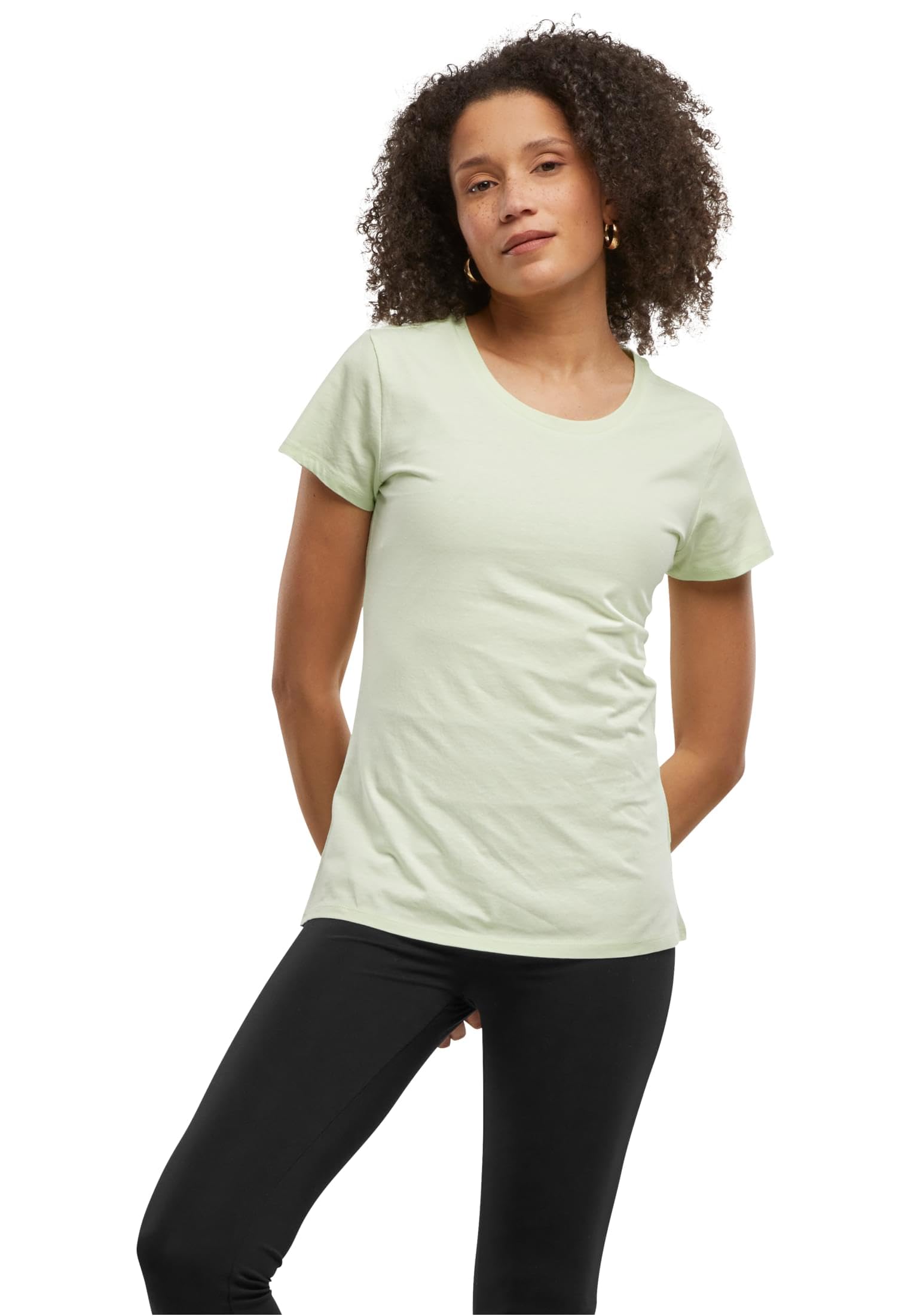 Build Your Brand Women's Vert T-Shirt Basic