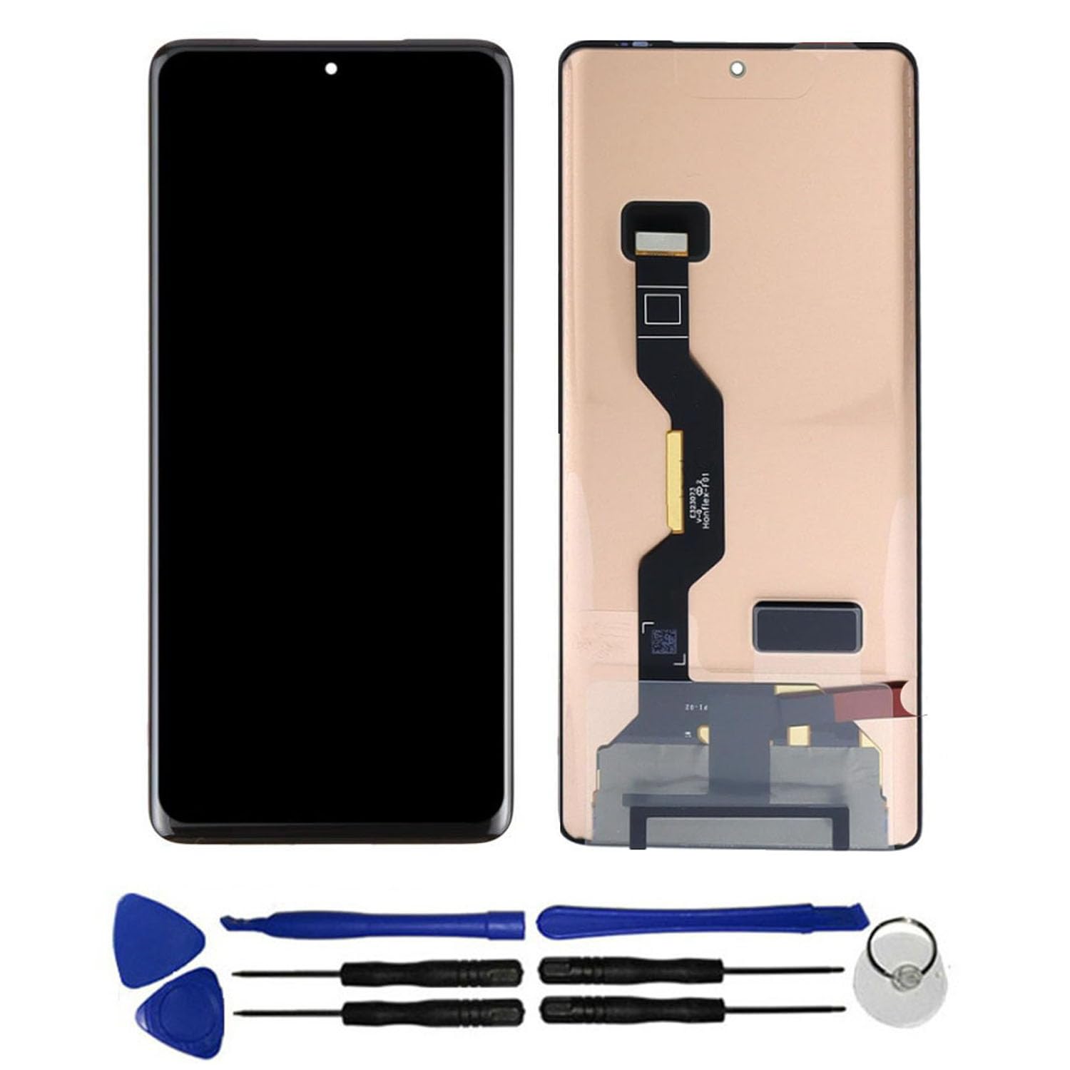 Amazon | OYOG 適用対象 Motorola Edge 50 Pro, XT2403-2 LCD 液晶