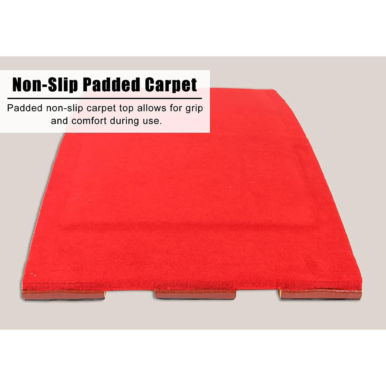 ZARBAILRE High Bounce Springboards, Professional Thickened Adults Powerboard Sport Equipment, Big Hard Wood Gymnastic Springboard for Gymnastics Beam/Vault