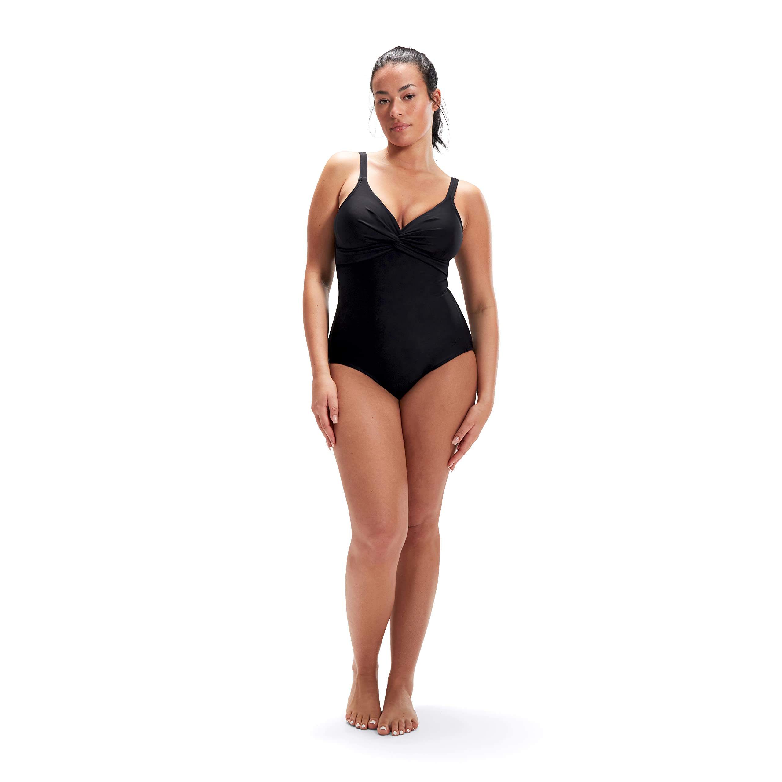 Speedo Brigitte Costume intero Donna, Nero, 42