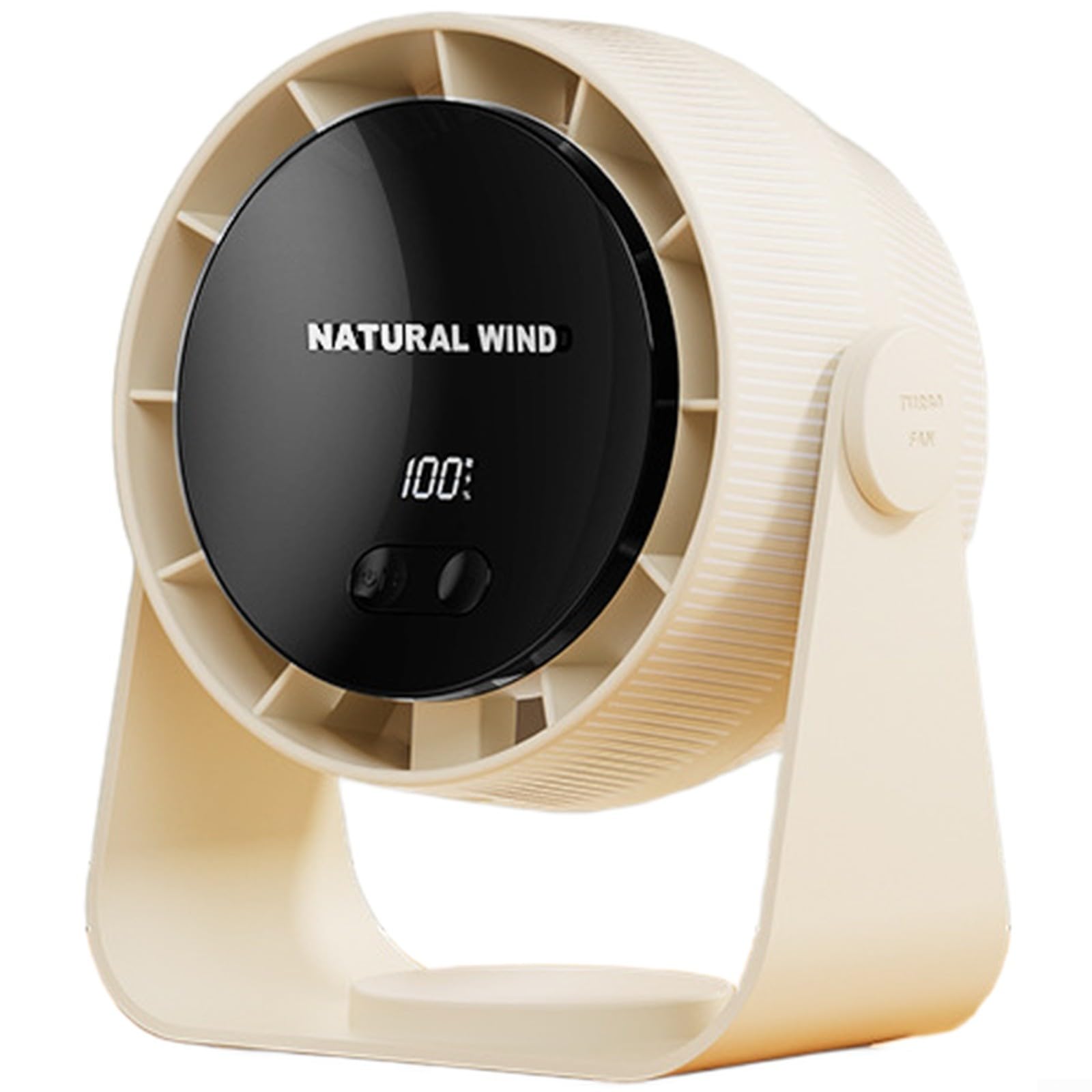Ventilateur mural rechargeable avec moteur sans balais et variateur continu