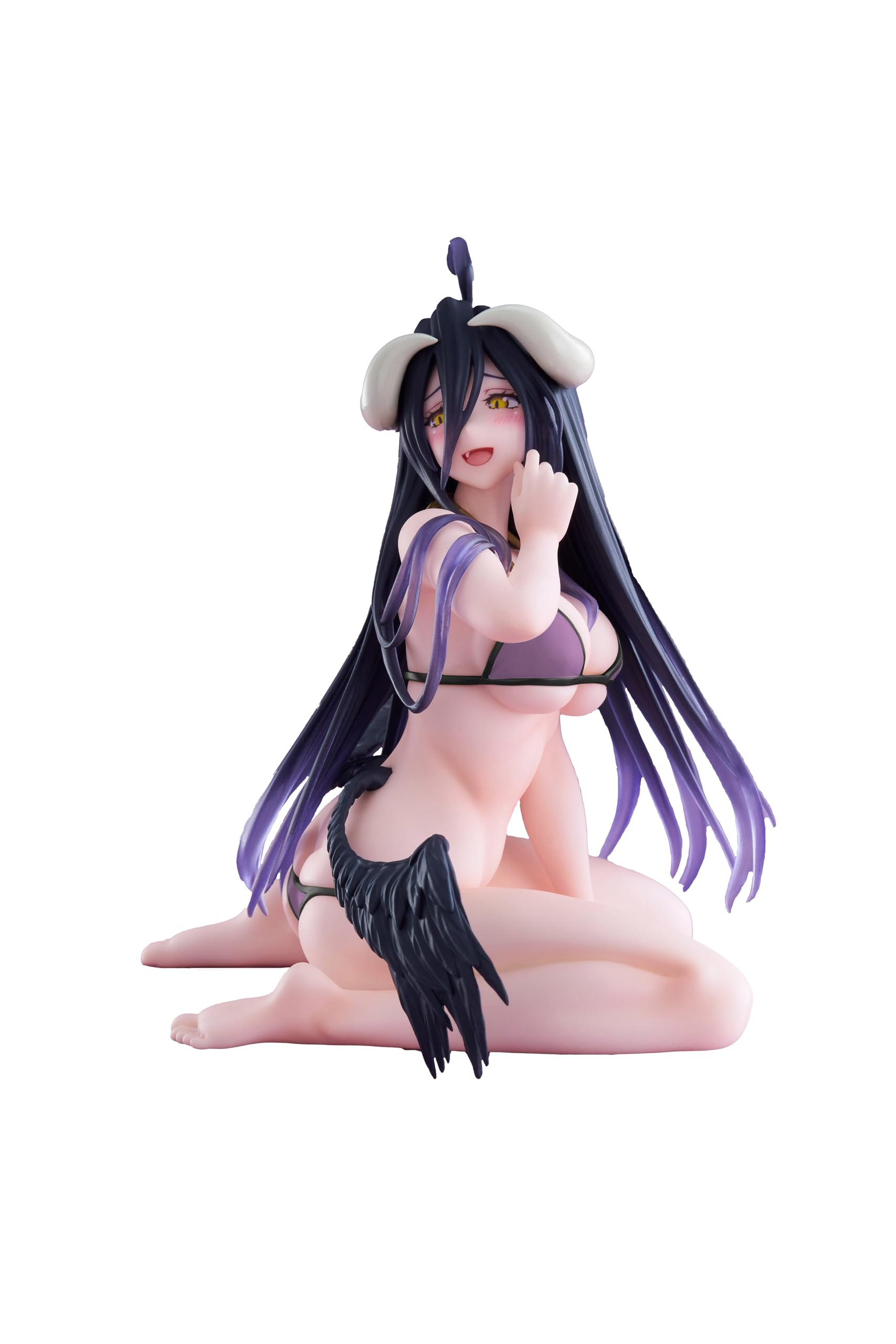 Figurine Albedo Overlord Swimsuit White & Gold PVC 13 Cm TAITO - Neuve Sous Blister