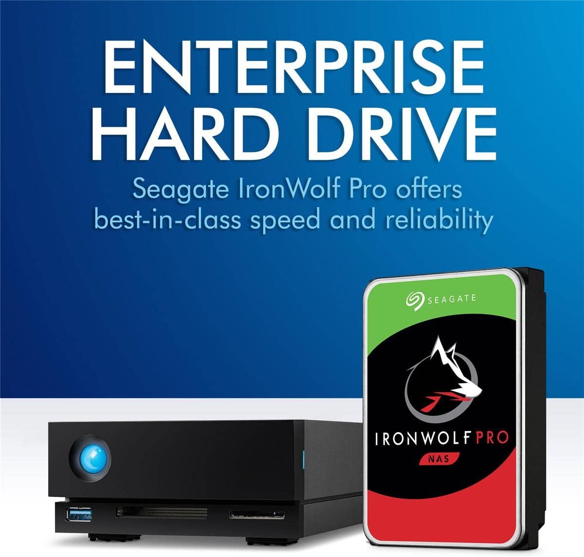 Buу 1 gеt 1 LaCie 1big Dock 10TB Thunderbolt 3 External Hard Drive