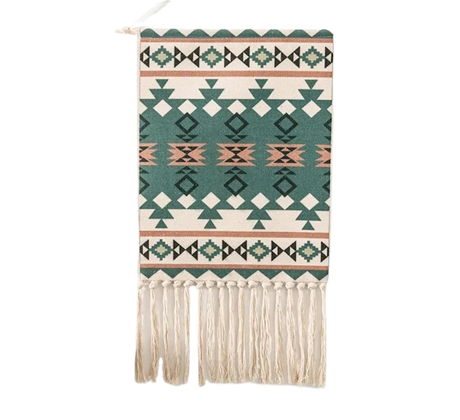 BFLCWSTD Macrame Wall Hanging Tassels Wall Hanging Handmade Tapestry Macrame Home Decor Retro Craft(Pic5)