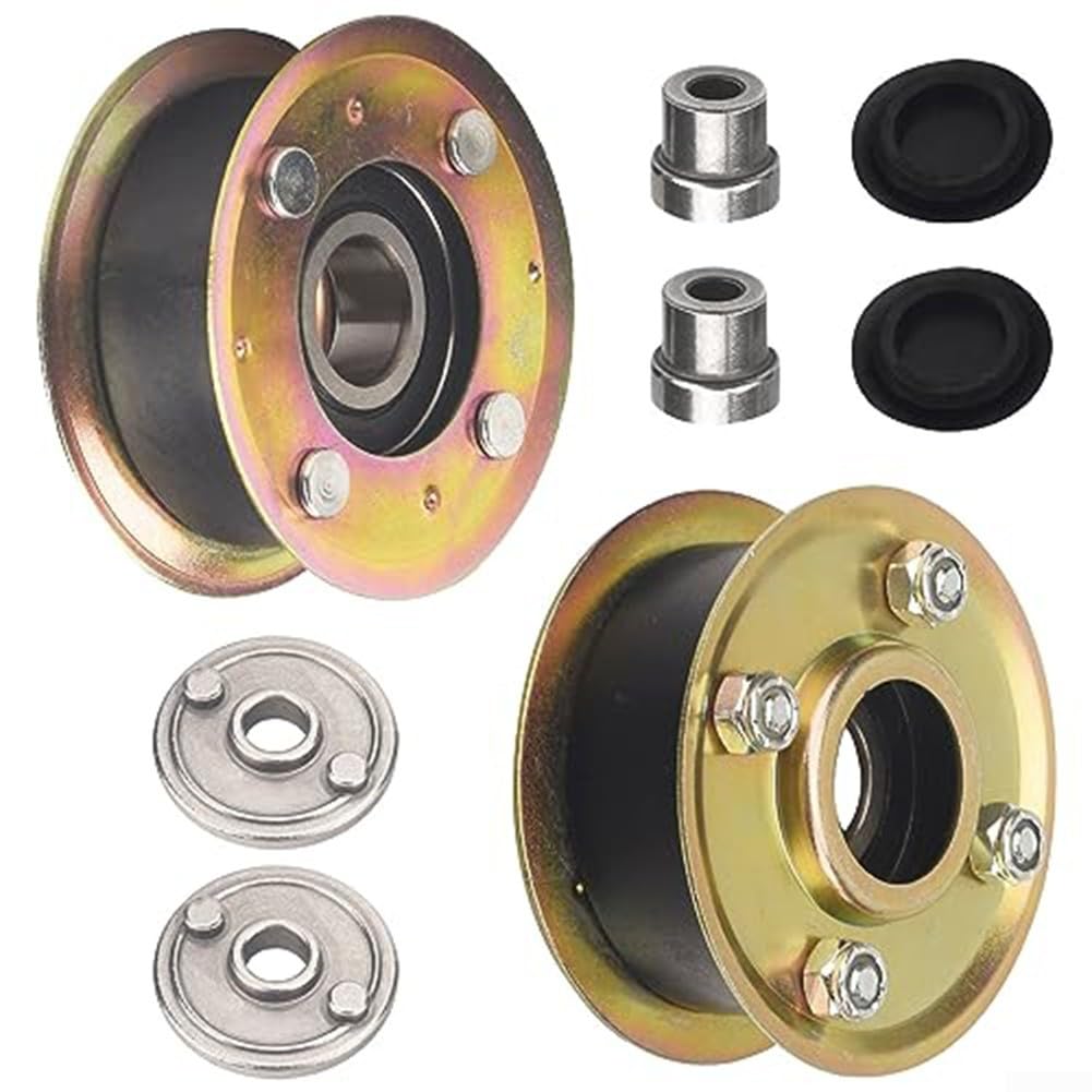 Kit pulegge folle per tosaerba Kit pulegge folli in metallo Kit pulegge folli tosaerba kit parti di ricambio 131-4529 125-2532 per 20199 20200 21199 21200 22200 22210 ECKA30