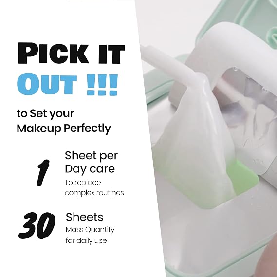 DEWYTREE Pick and Quick Refreshing Aqua Mask 30 Sheets | Moisturizing Sheet Masks for Face w/ Hyaluronic Acid | Gentle Korean Sheet Mask Skin Care w/ Amino Acids | Hydrating Face Mask Sheets