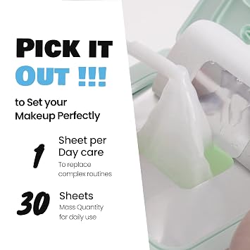 DEWYTREE Pick and Quick Refreshing Aqua Mask 30 Sheets | Moisturizing Sheet Masks for Face w/ Hyaluronic Acid | Gentle Korean Sheet Mask Skin Care w/ Amino Acids | Hydrating Face Mask Sheets