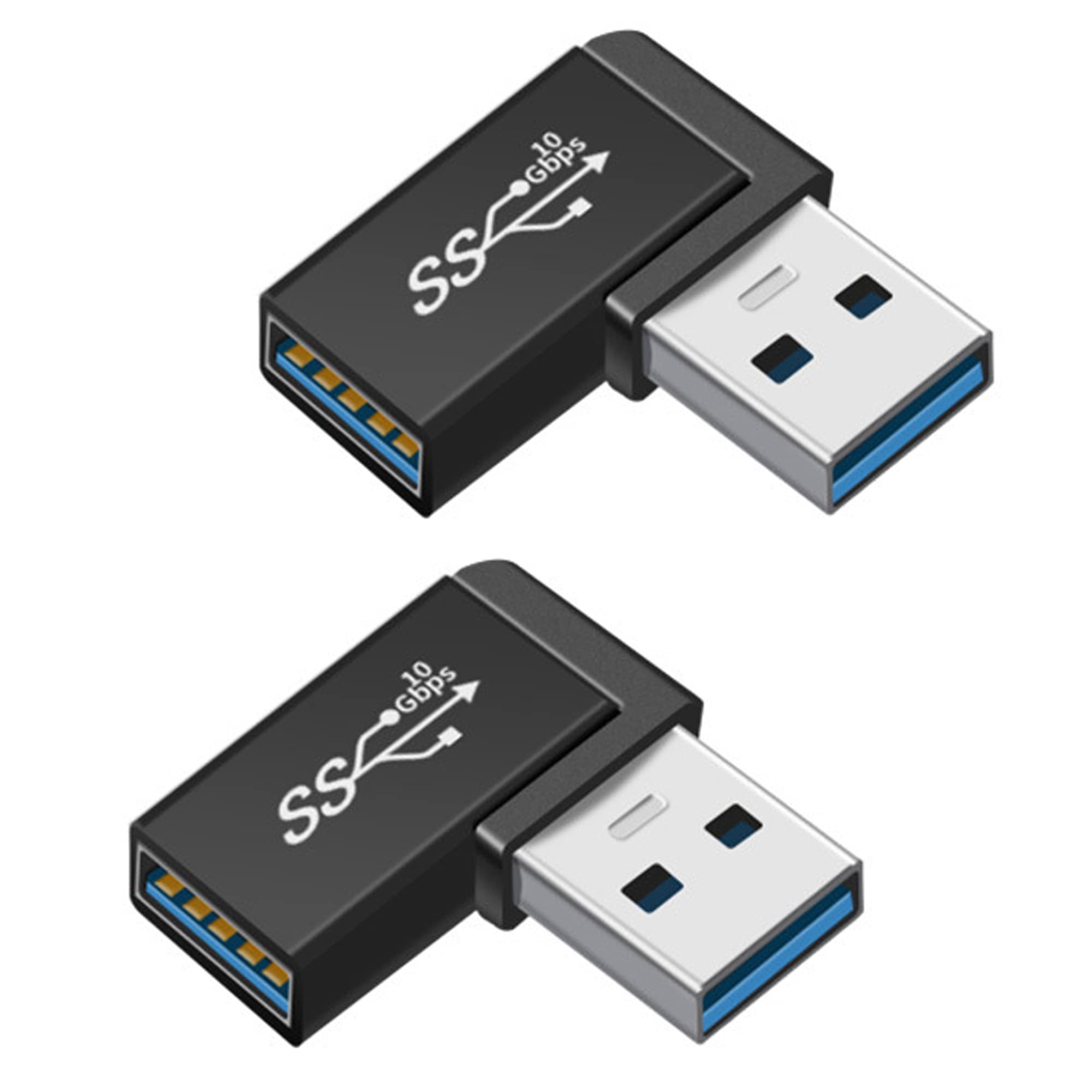 YUNKOZAND 90 graden USB 3.1-adapter, haakse USB A