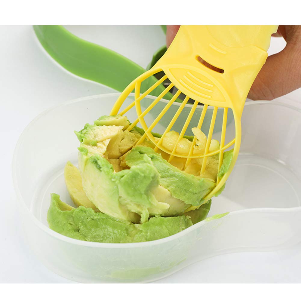 URFEDA Avocado Cutter, Avocado Tool Set, 5-in-1 Multi-Purpose Avocado