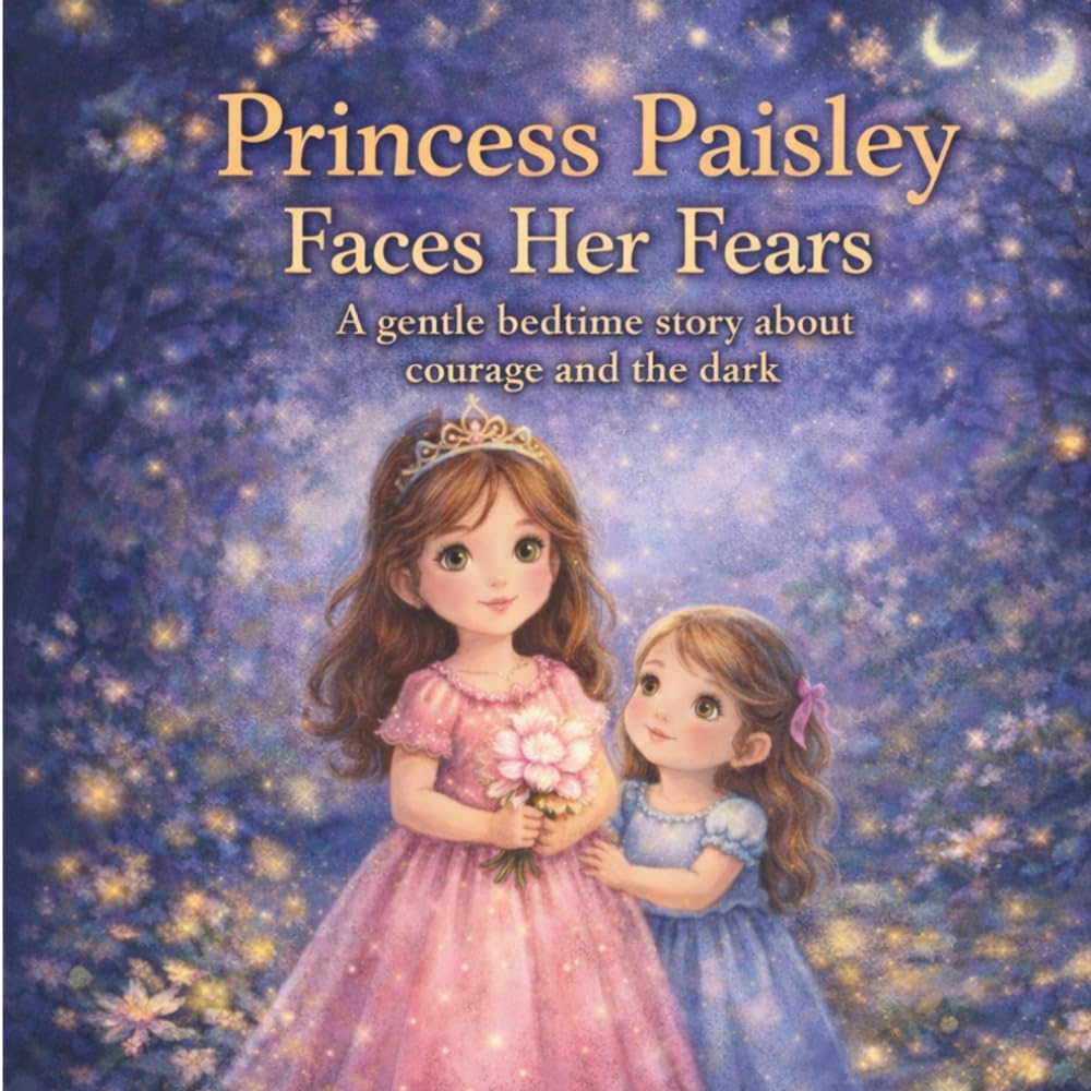 Princess Paisley Faces Her Fears: A Magical Bedtime Picture Book About Courage and Overcoming Fear of the Dark for Kids