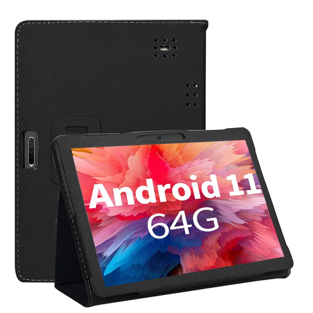 Androidタブレット 本体 ブラック カバー付き｜タブレット