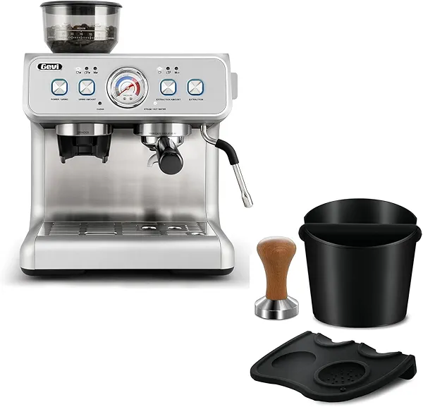 Gevi [2024 Upgraded Dual Boiler Espresso Machine EzBru 2000 3pcs Espresso Machine Accessories Set