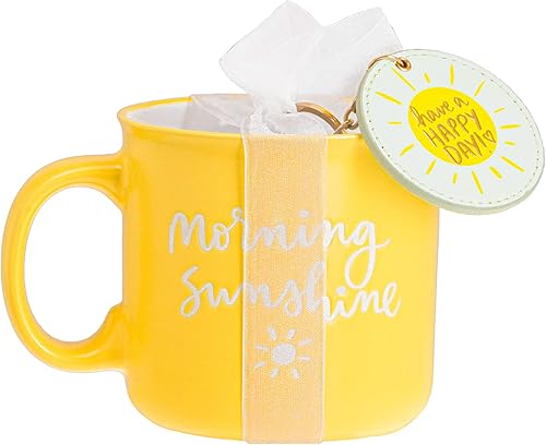 WORLD TRAVELER Eccolo - Taza de café de cerámica y dije para llavero, taza de té grande, apta para lavavajillas y microondas, juego de llavero y