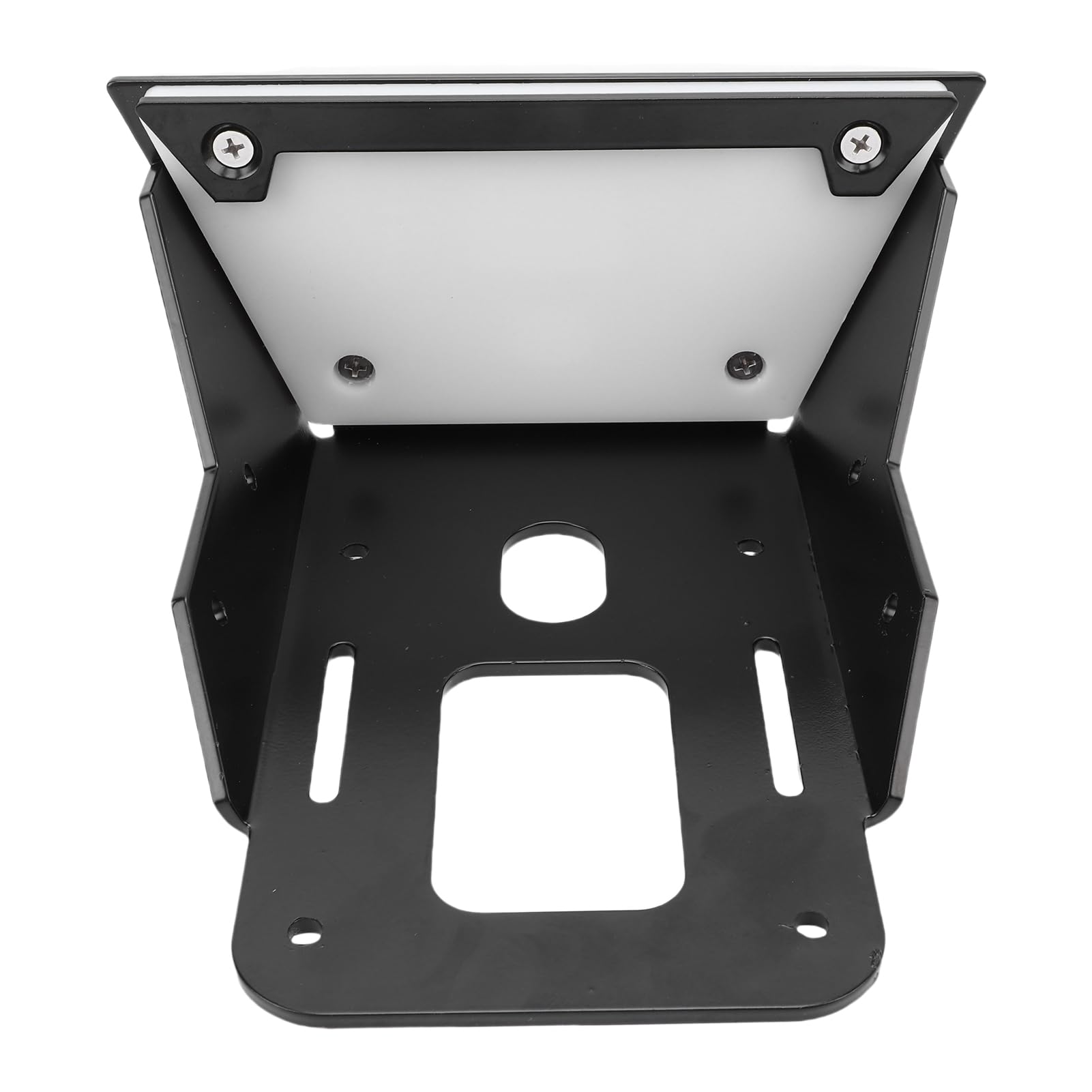 Tbest Kit de Soporte de Aluminio Duradero para Montaje en Espejo de Popa de Motor de Arrastre para Yate, Barco, Kayak
