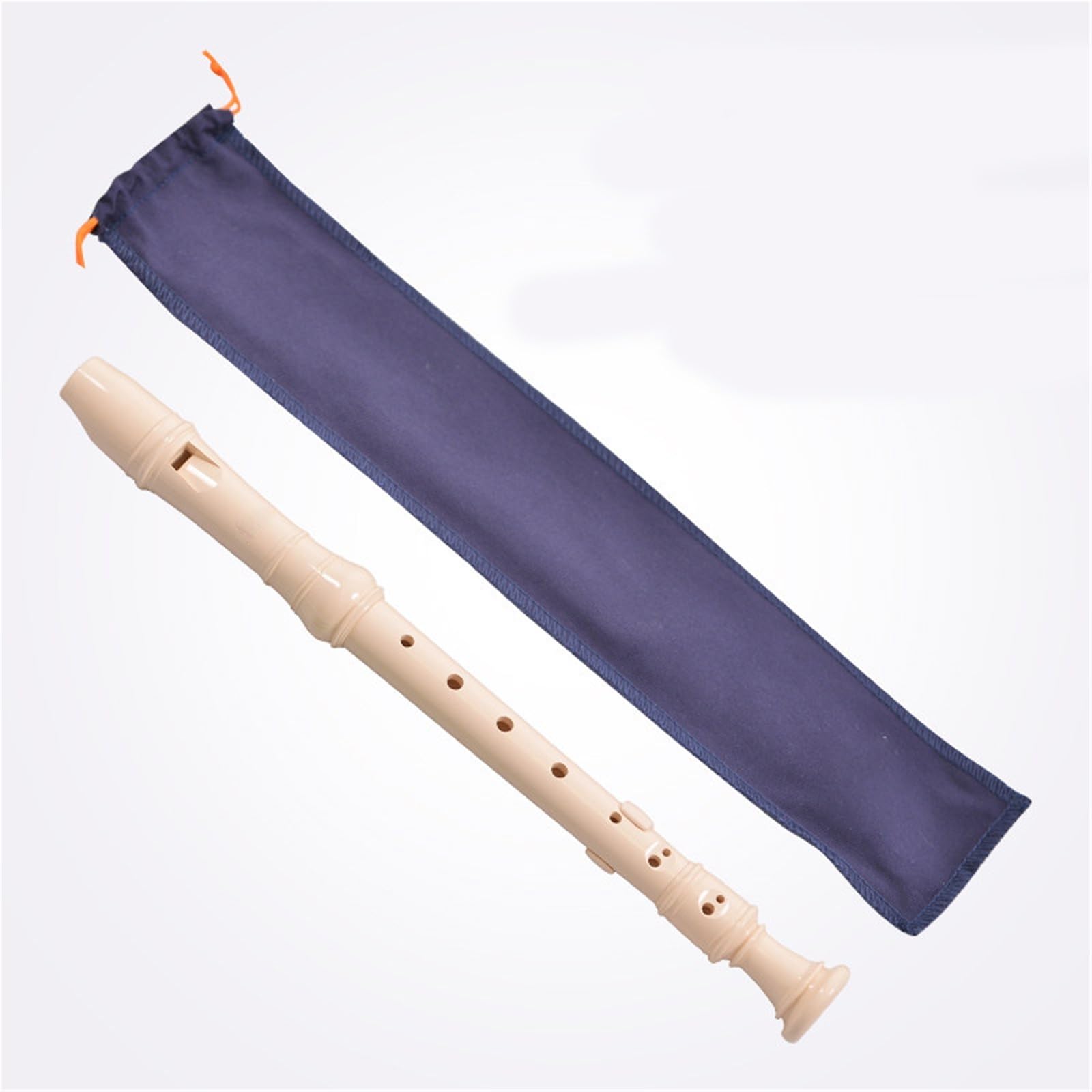 Flet Prosty Flet Prosty Sopranowy W Stylu Niemieckim. Instrument Przyjazny Dla Początkujących Z Żywicy ABS(White)
