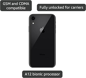 Amazon.com: Apple iPhone XR, 256GB, Black - Unlocked (Renewed Amazon.com: Apple iPhone XR, 256GB, Black - Unlocked (Renewed