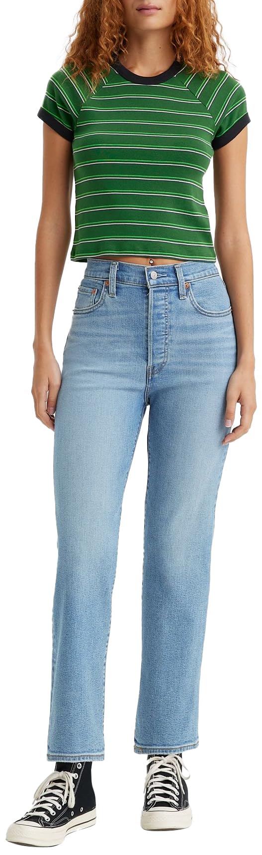 Levi's Damen Ribcage Straight Ankle Pants – Bild 8
