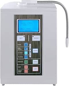 Aqua Ionizer Deluxe 7.0 | Water Ionizer | Alkaline Water Filtration System | Produces pH 4.5-11.0 Alkaline Water | Up to -800mV ORP | 4000 Liters Per Filter | 7 Water Settings