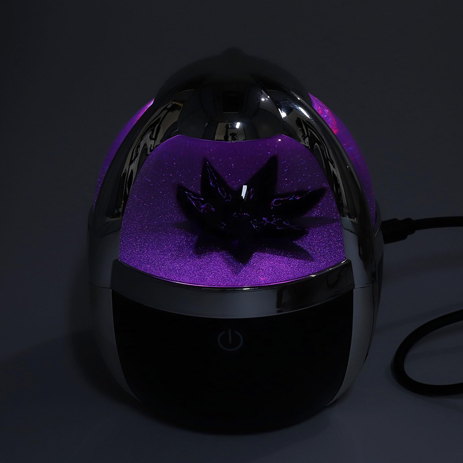 Bewinner Ferrofluid Speaker Sound Visualizer – Musik Rhythmus Dancing Ferrofluid, Bluetooth 5.0 Wireless Lautsprecher, Tragbarer Transparenter Desktop Speaker für Spieledekor
