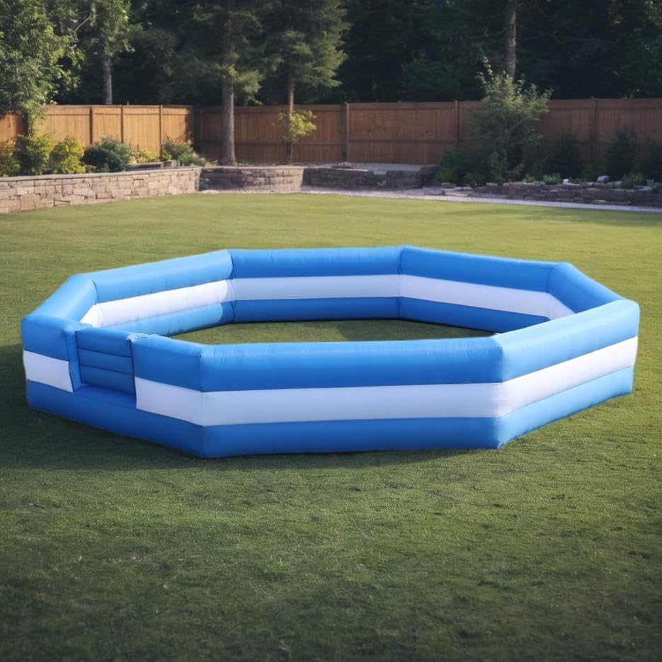 20FT Gaga Ball Pit with Air Blower,Portable Gaga Ball Court and Easy to Set Up - Inflatable Sport Game for Outdoor and Indoor School Family Activities