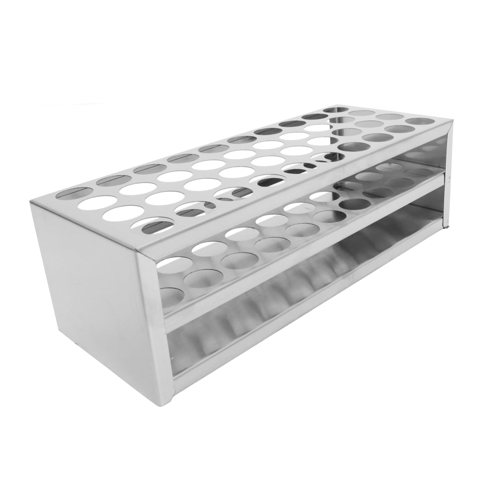 iplusmile 4stücke Test Tube Rack Aus Edelstahl Fächer Reagenzglasgestell Für Labore Hochtemperaturbeständig Leicht Zu Reinigen Stabil Und Zuverlässig Für Röhrchen Für Experimente Und
